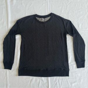 Jaclyn Intimates Oversided Sweater with Long Sleeves Ribbed Details Women’s S